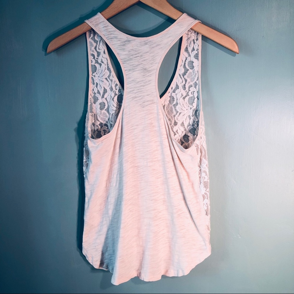 Urban Outfitters KIMCHI BLUE Pretty Racer Back Tank Top - Picture 2 of 5